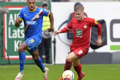 FCK-Kapitän Jean Zimmer (rechts) musste seine Lebensweise komplett umstellen. 