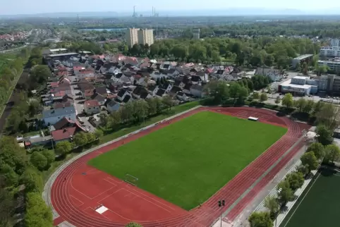 Das Stadion in Wörth.