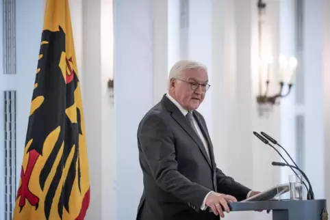 Frank-Walter Steinmeier betonte auch, dass Deutschland ein starkes Land sei.