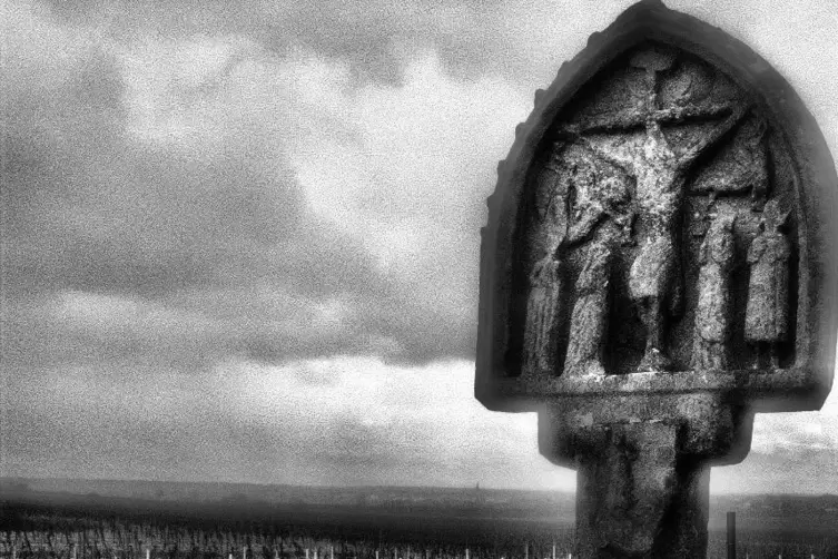 Das Schwarze Kreuz: Im Volksmund gilt es als S&uuml;hnezeichen f&uuml;r einen Mord.