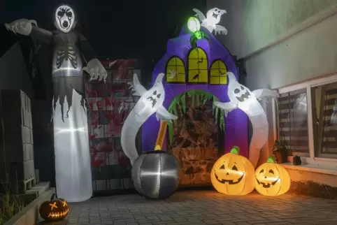 Spooky: das Haus der Familie Issler in Eisenberg.