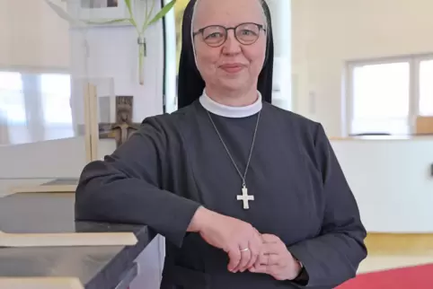 Am Samstag in der Heiligen Messe in Winnweiler zu Gast: Schwester Margareta Kühn aus Berlin. 