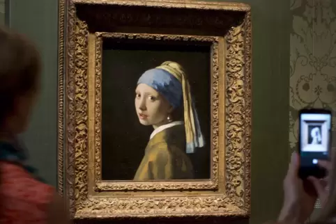 „Das Mädchen mit den Perlohring“ von Vermeer.