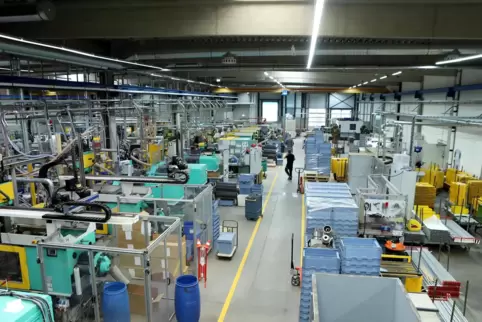 2020 weihte Stabila eine neue Produktionshalle in Annweiler ein. Jetzt will das Unternehmen ein Werk im Gewerbegebiet Wilgartswi