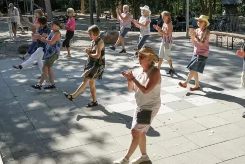 Line Dance wird beim ASV auch online angeboten. 