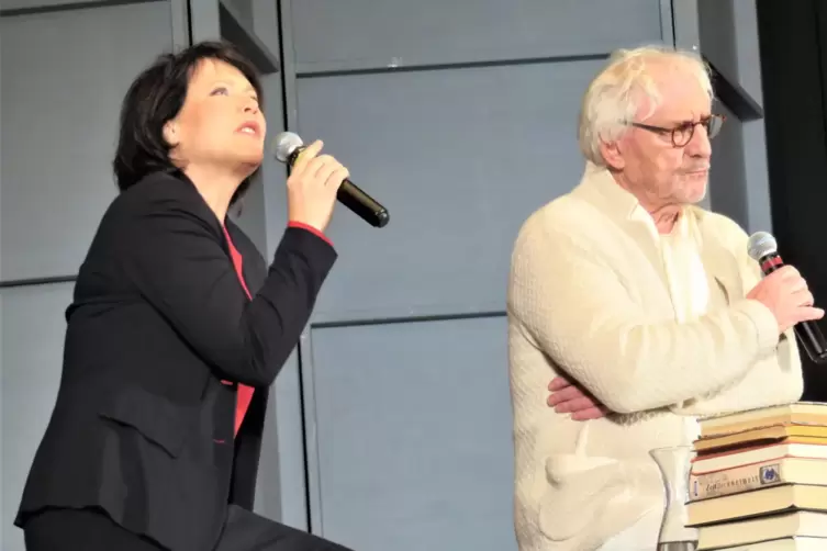 Eine Szene aus &bdquo;Vier Sternstunden&ldquo;, einem Gastspiel der M&uuml;nchner Tournee im Jahr 2020. 