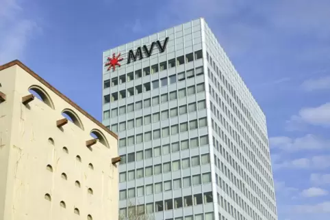 Das MVV-Hochhaus in Mannheim.