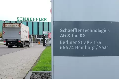  Schaeffler will 1300 Stellen streichen. So möchte der Autozulieferer auf Umbrüche in der Autobranche reagieren. Auch Homburg is