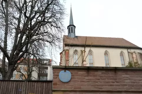 Noch ist das Tor meistens geschlossen: St. Ludwig in der Korngasse.