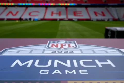 Für das NFL-Spiel in München wurde die Allianz-Arena umgestaltet. 