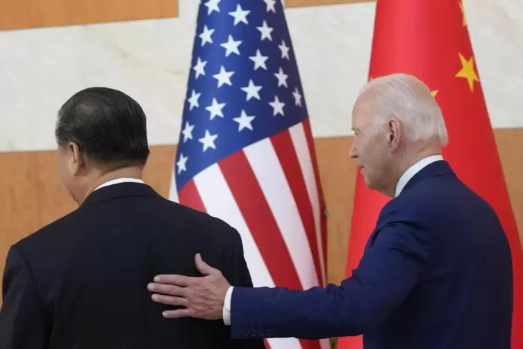 Gemessen an den niedrigen Erwartungen verlief das Gipfeltreffen zwischen Joe Biden (rechts) und Xi Jinping überraschend positiv.