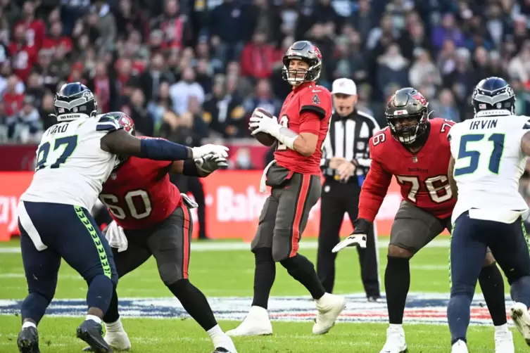 Tom Brady war beeindruckt vom Publikum in M&uuml;nchen. 