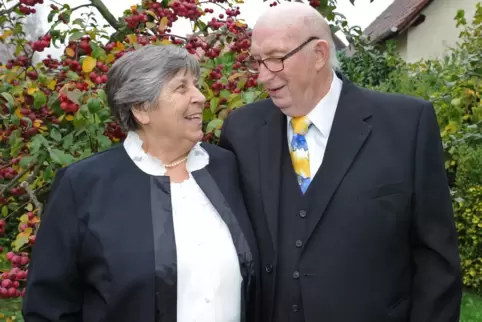 Hannelore und Horst Lang feiern am 16. November Eiserne Hochzeit.
