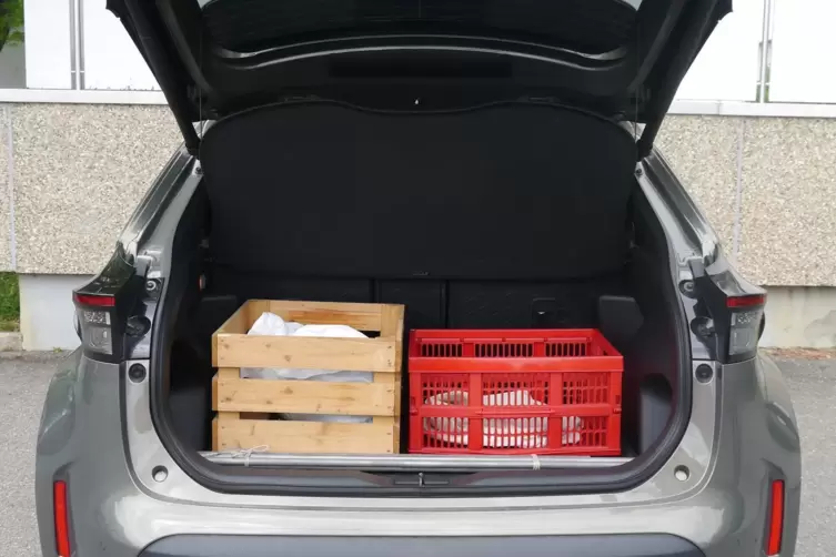 Geizt nicht mit Platz: der Yaris Cross.
