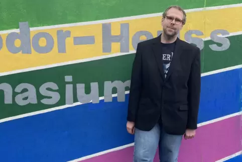 Stefan Schacht schätzt die offene und engagierte Schulgemeinschaft des Theodor-Heuss-Gymnasiums sehr.