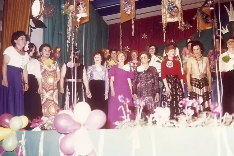 In ihren Anfangsjahren: die KFD-Frauen, während einer Veranstaltung in den 1970er-Jahren.