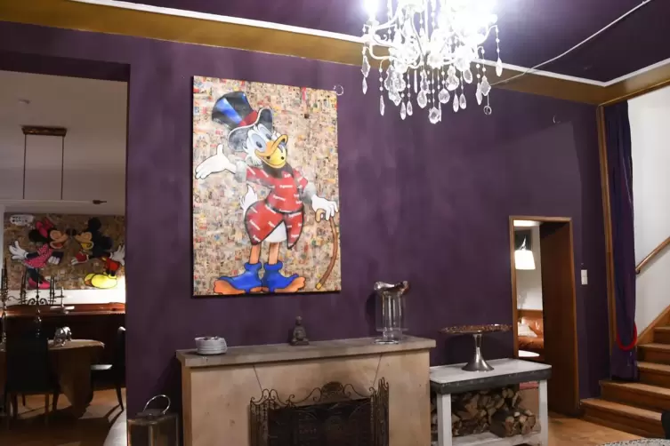 So sieht es im Gastrobereich der Villa aus.