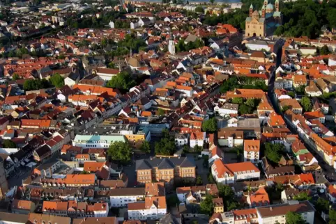 Die ganze Stadt als Denkmal: Nach dem Willen der Verwaltung könnte der mittelalterliche Kern Speyers unter Schutz gestellt werde