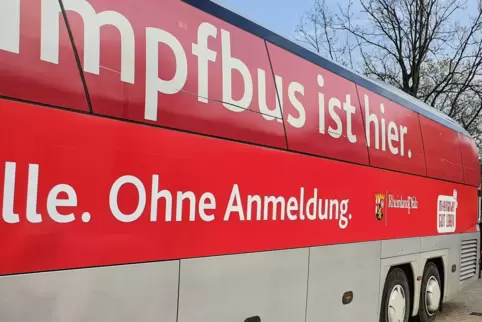 Der Landesimpfbus.