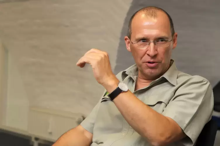 Michael Leschnig leitet das Forstamt Haardt. 