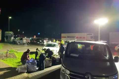 150 Fahrzeuge wurden nach Angaben der Polizei bei der Aktion kontrolliert. 