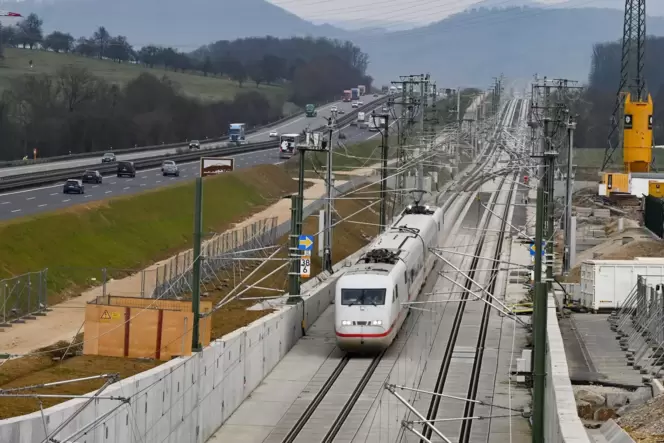 Die neue Schnellstrecke von Wendlingen nach Ulm wird ab 11. Dezember planmäßig befahren.