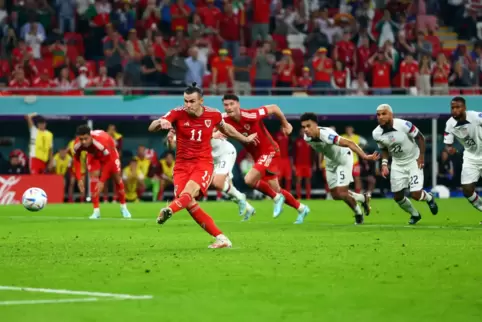 Gareth Bale trifft zum 1:1.