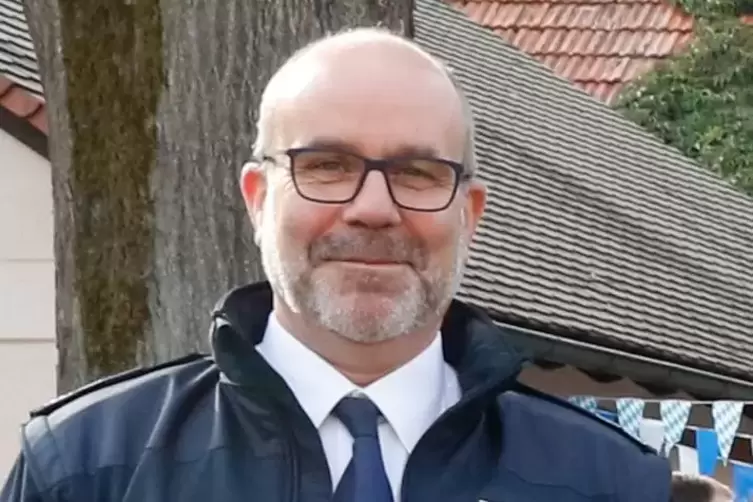 Timo Bl&uuml;mmert, Wehrleiter der Verbandsgemeinde Nordpf&auml;lzer Land.