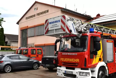 Viele Feuerwehrgerätehauser wie das in Freinsheim wurden als Notrufstützpunkte ausgewählt. 