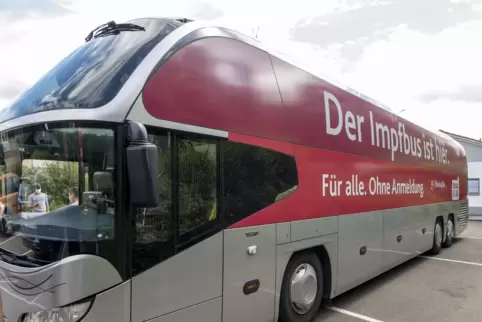 Das DRK betreibt die Impfbusse für das Land Rheinland-Pfalz. 