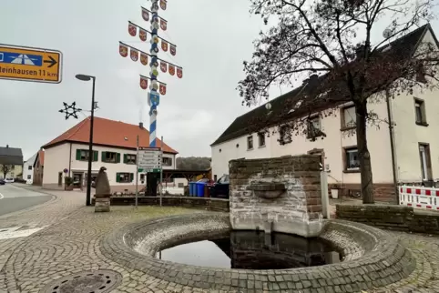 Der große Brunnen soll bleiben, aber ohne Becken.