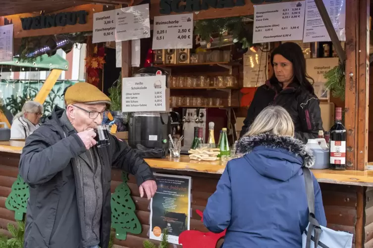 Klassisch schmeckt am besten - finden viele Besucher.