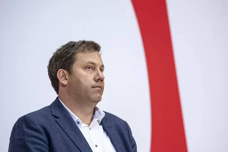 Forderungen an die Rüstungsindustrie: SPD-Chef Lars Klingbeil.