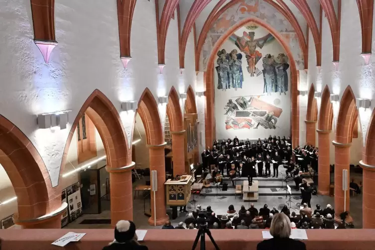 Ohrenschmaus pur - es war ein Fest! Schütz-Konzert in der Stiftskirche.
