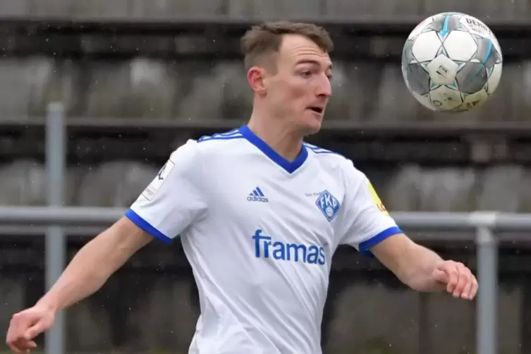 Homburger, aber in der Pfalz beruflich wie sportlich zu Hause: Daniel Bohl vom FK Pirmasens &ndash; auch er ein Polizei-Nationalspiele