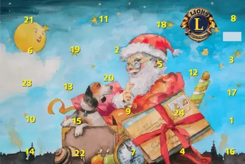 Die mit dem Adventskalender erzielten Gewinne müssen bis 28. Februar 2023 abgeholt werden. 