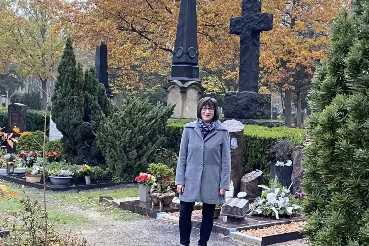 Trauerort: Der Friedhof ist der für Trauerbegleiterin Kerstin Fleischer.