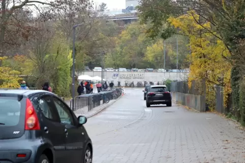 Die Fortstraße ist nach der Sanierung eine Fahrradstraße mit Freigabe für den Autoverkehr.