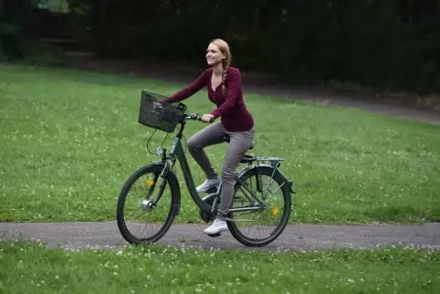 Aufrechte Sitzhaltung ist komfortabel.