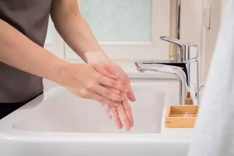 Vorbeugen: Regelm&auml;&szlig;ig H&auml;nde waschen und Hygiene beachten.