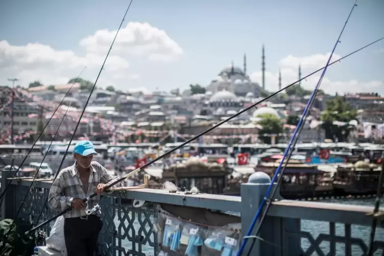 Auf der Grenze zwischen Europa und Asien: Istanbul