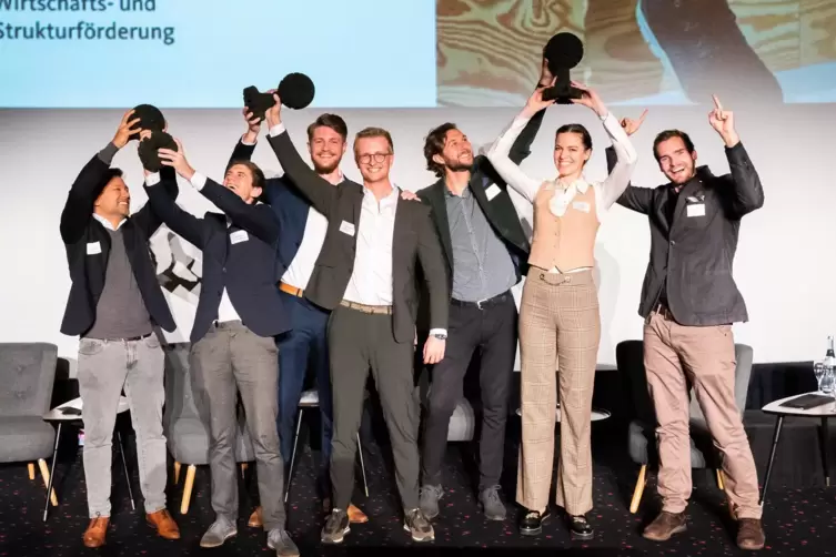 Das sind die Gewinner der Mannheimer Existenzgründerpreise. 