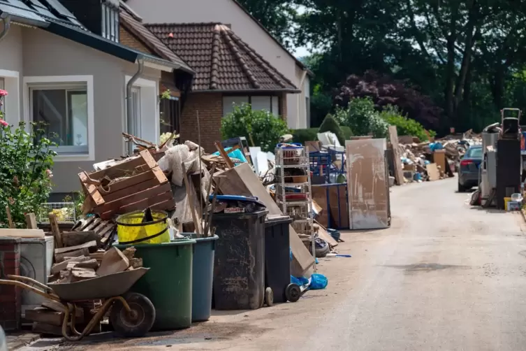 Wird das Haus &uuml;berflutet, gehen viele Dinge verloren.