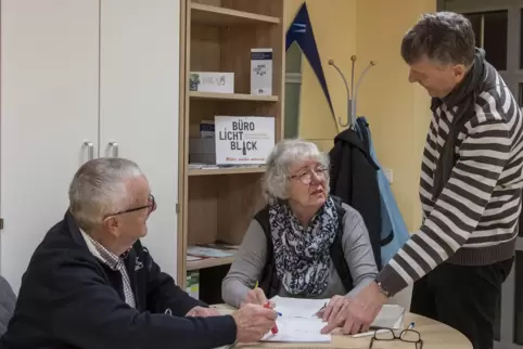 Helfen anderen Menschen (von links): Werner Ertl, Gudrun Wagner-Scherer und Rainer Brunck.