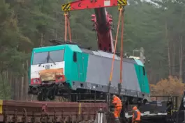 Bergung nach Güterzug-Unfall