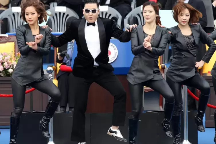 Der Koreaner Psy wurde mit &bdquo;Gangnam Style&ldquo; dank YouTube zum Star. 