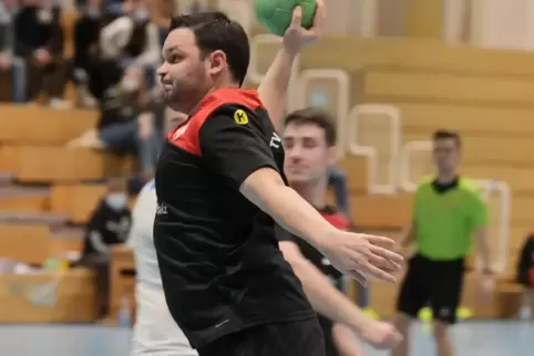 Schon sein Vater spielte lange Jahre im Rückraum für den TV Thaleischweiler: Andreas Eger.