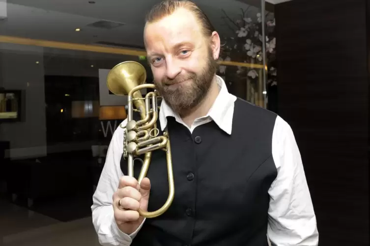 Der Wiener Trompeter Thomas Gansch wird mit der Track4 Big Band das dreitägige Festival eröffnen.