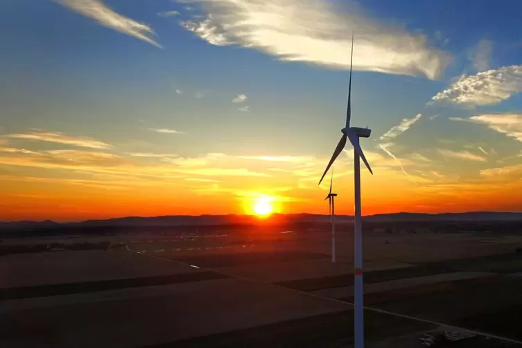 Ein Energielieferant der Zukunft: Windräder. 