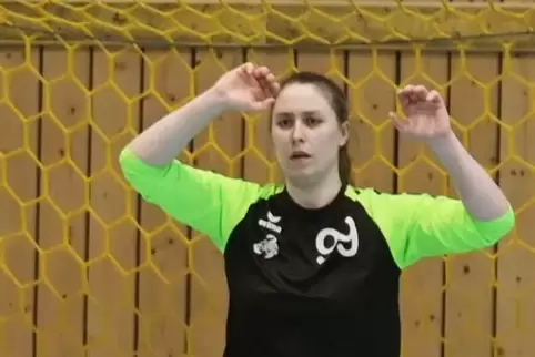 Machte trotz der 35 Gegentore ein gutes Spiel: TVT-Keeperin Jule Koßmann.